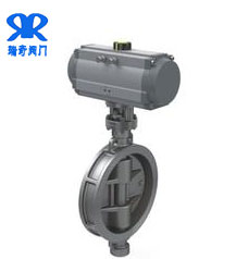 硬密封對夾氣動<a href='http://www.ynjjfd.com/Product/diefa/' target='_blank'>蝶閥</a>
